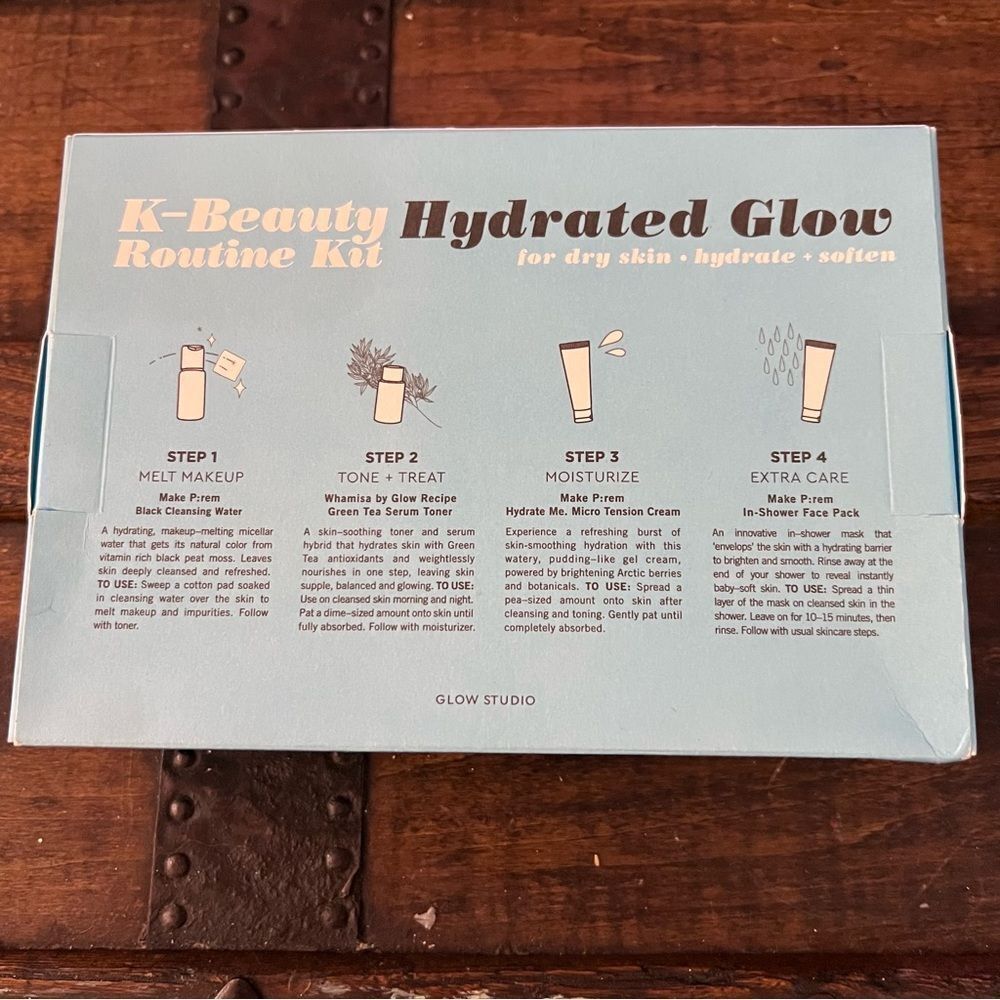 NIB Glow Studio K-Beauty Routine Kit Hydrated Glow - Picture 2 of 5